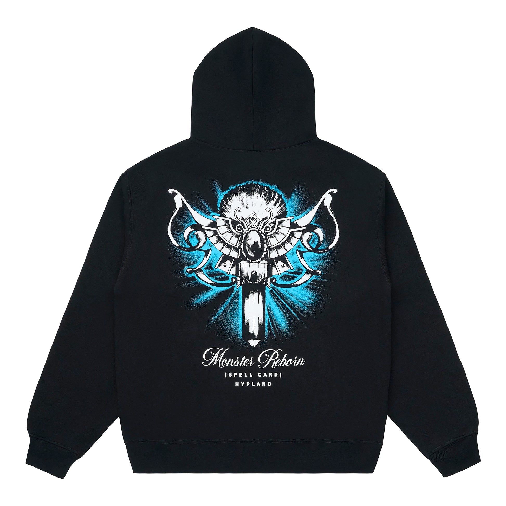yugioh card hoodie YUGIOH MONSTER REBORN HOODIE (BLACK)