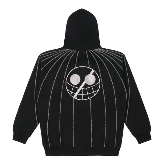 ONE PIECE DOFFY BIRDCAGE HOODIE (BLACK)