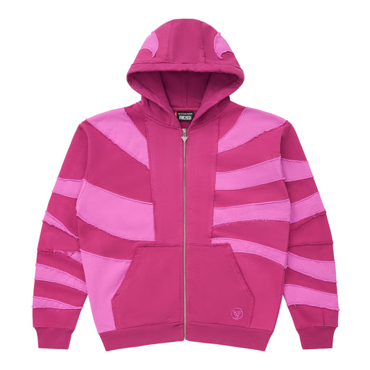 ONE PIECE DOFFY ZIP HOODIE (PINK) *PRE ORDER*