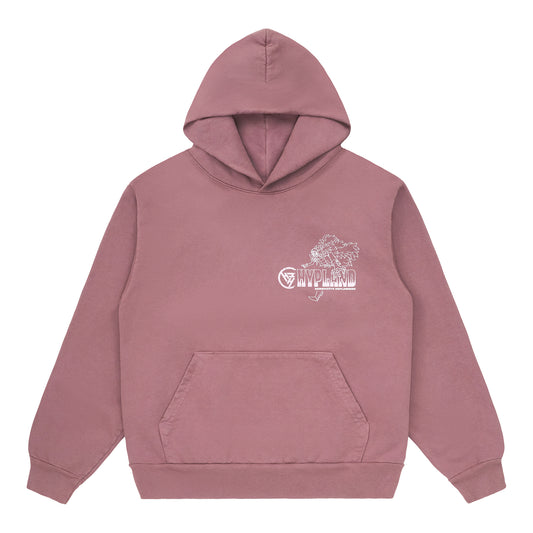 ONE PIECE FLAMINGO HOODIE (MUAVE)