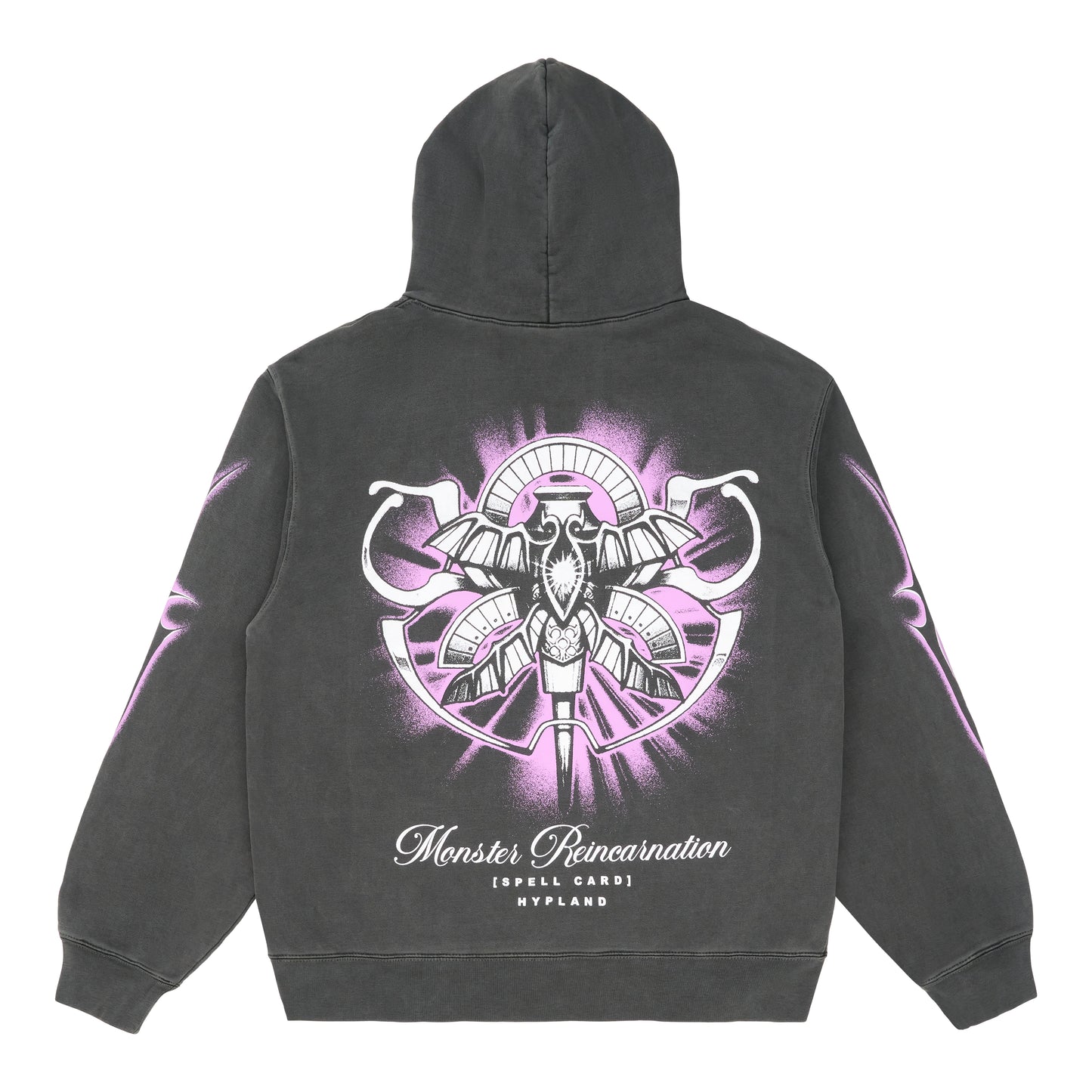 YUGIOH MONSTER REINCARNATION HOODIE (VINTAGE BLACK)