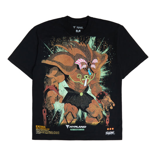 YUGIOH EXODIA JUMBO PRINT SHIRT (BLACK)