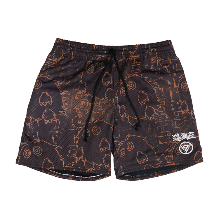YUGIOH KURIBOH MESH SHORTS (BLACK)