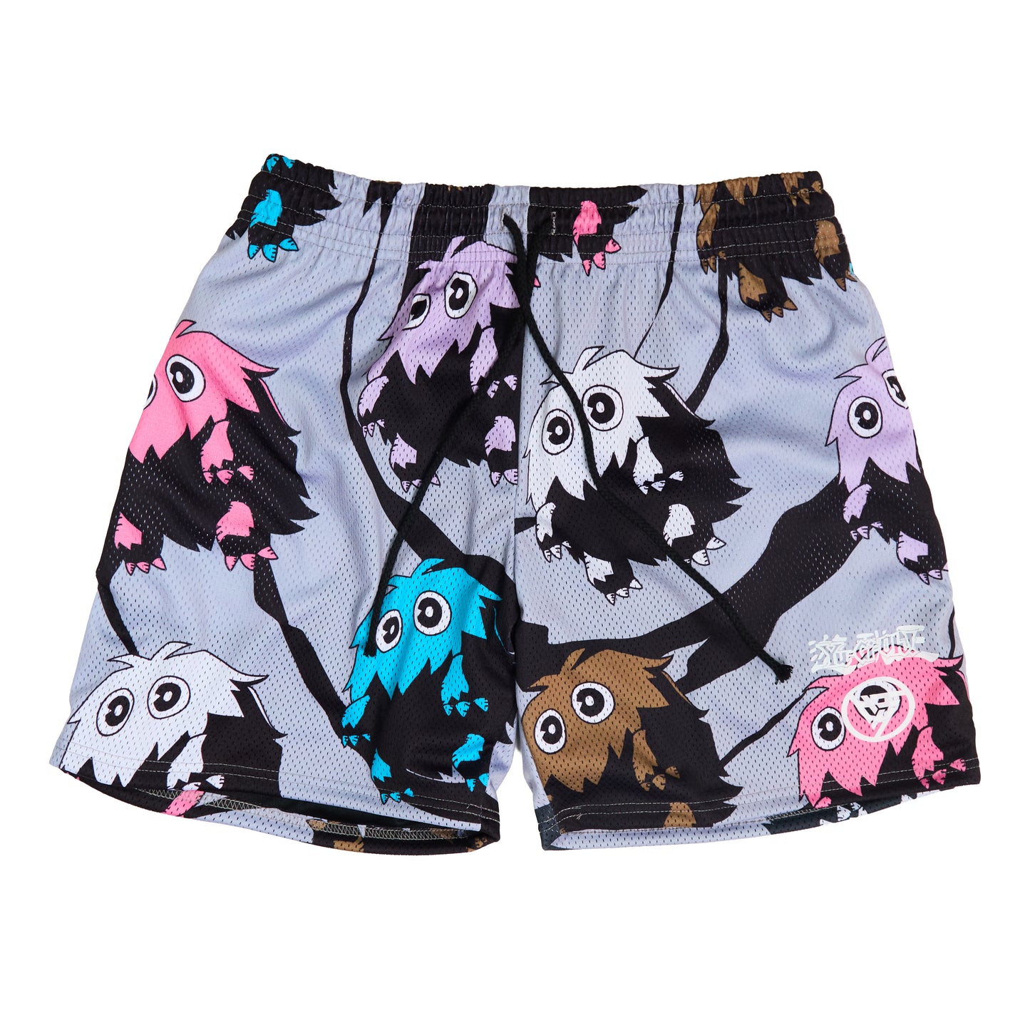 YUGIOH KURIBOH BROS MESH SHORTS (MULTI)