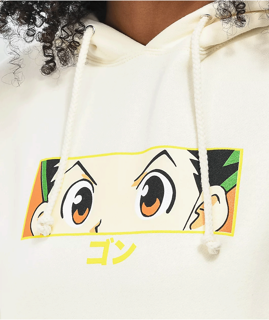 DISCORD HXH GON EYES HOODIE CREAM