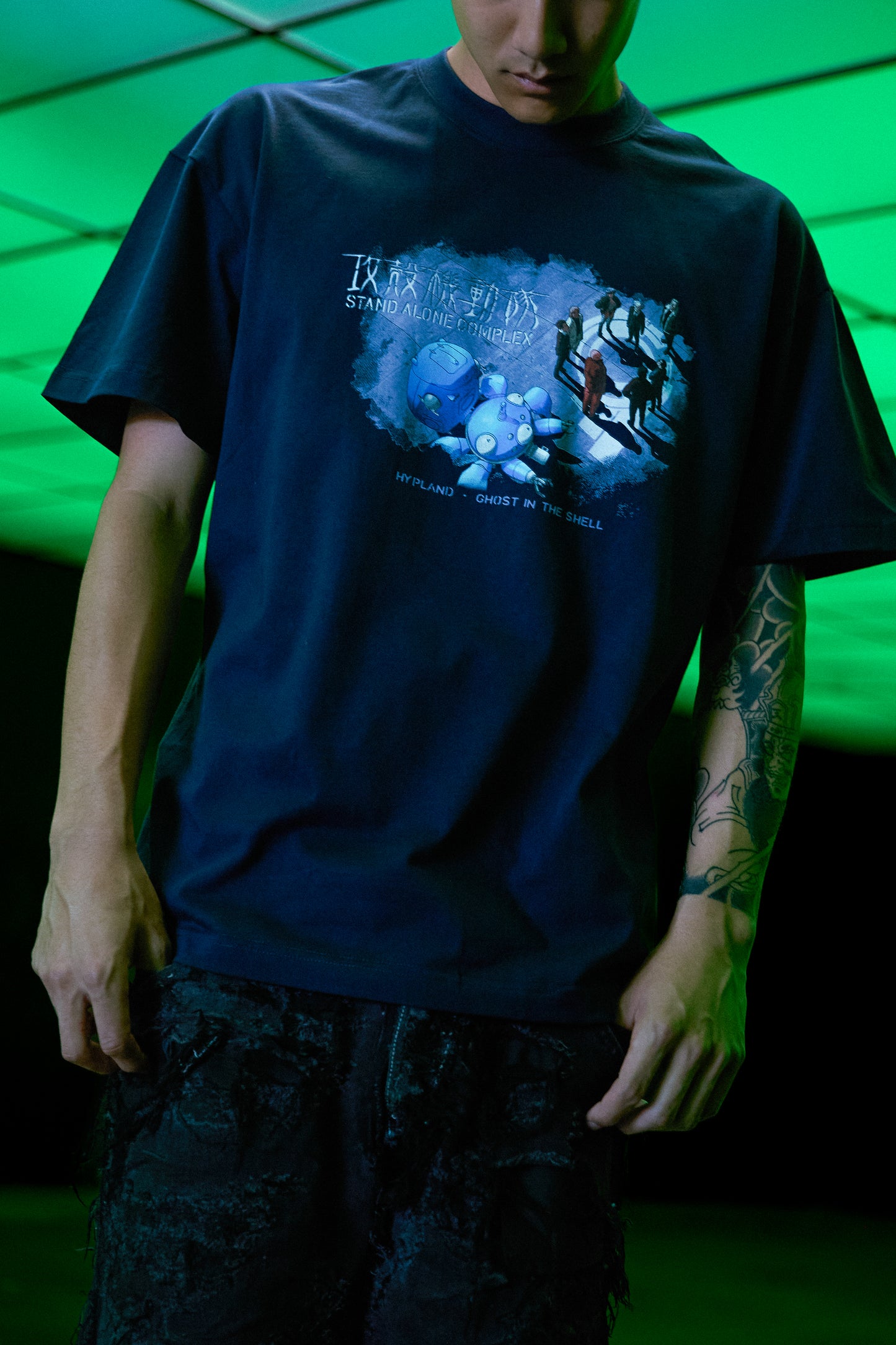 GITS MEETING SHIRT (NAVY)