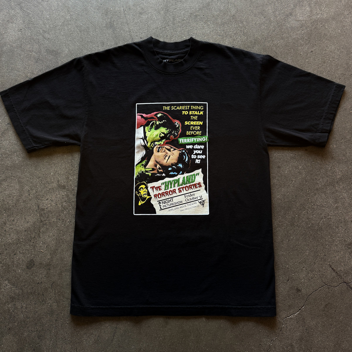 HALLOWEEN COMIC SHIRT (BLACK)