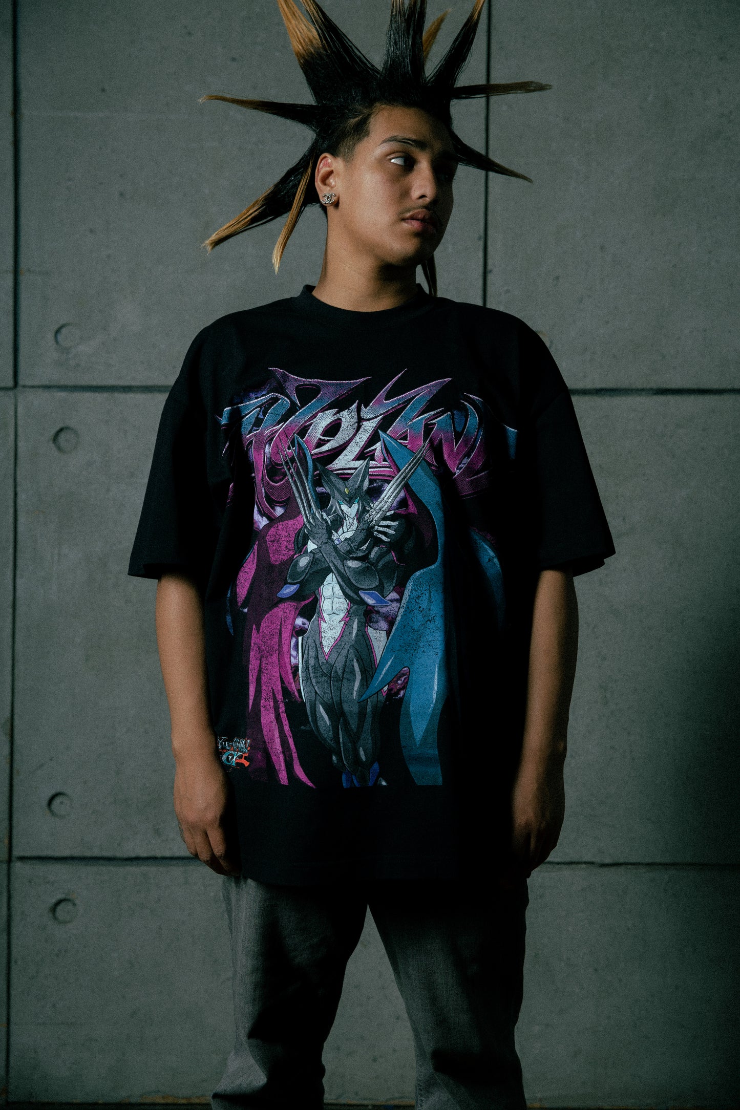 YUGIOH E. HERO JUMBO PRINT SHIRT
