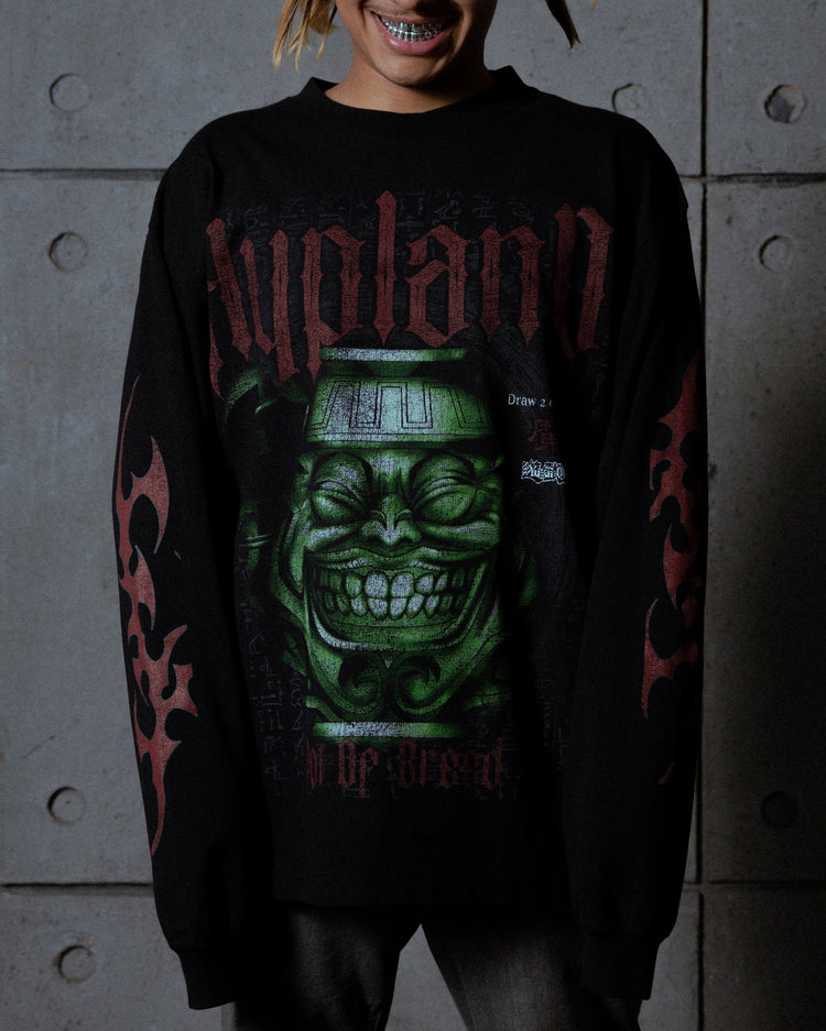 YUGIOH POT OF GREED L/S SHIRT (BLK)