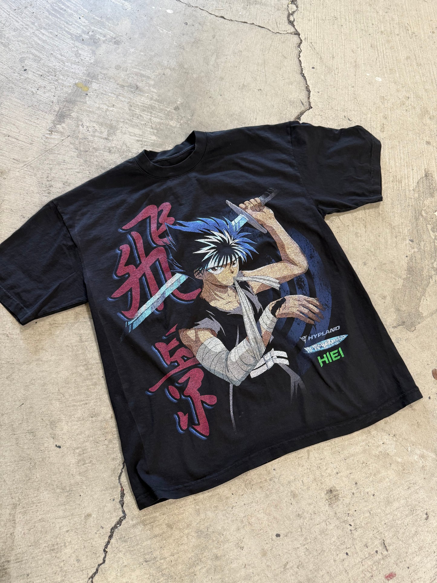YYH HIEI SWORD MEGA SHIRT (BLACK)