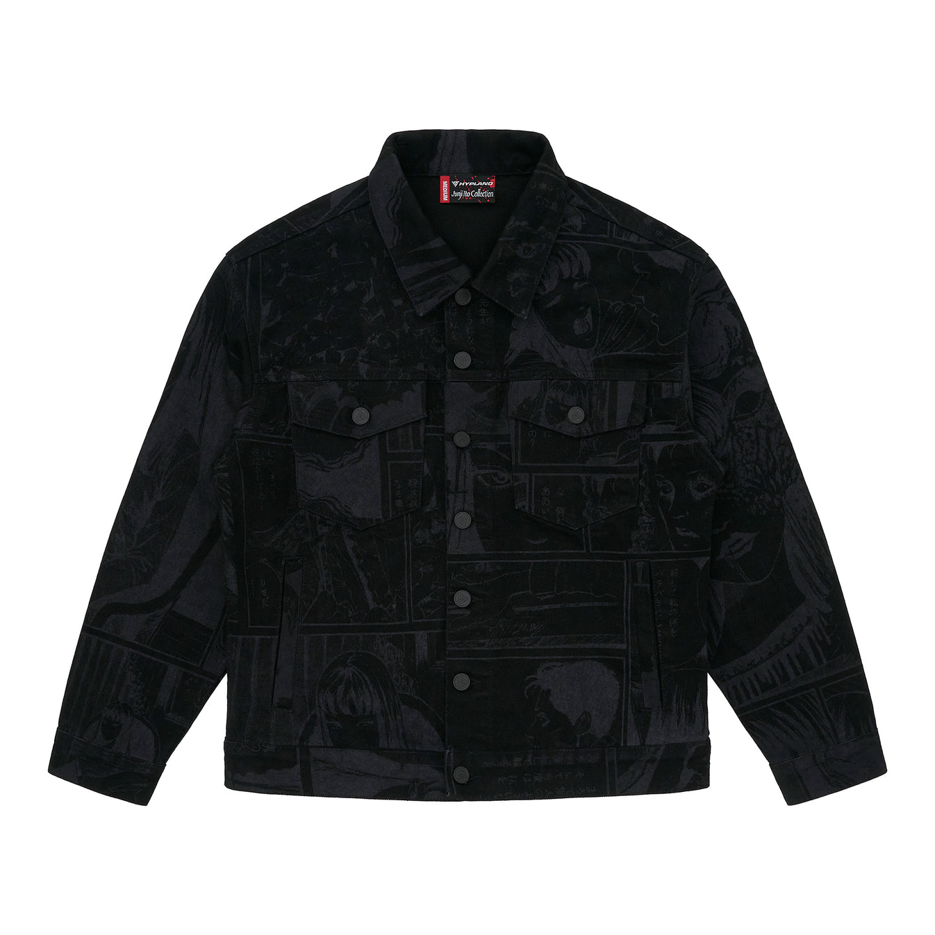 JUNJI ITO DENIM TRUCKER JACKET (BLACK) – Hypland