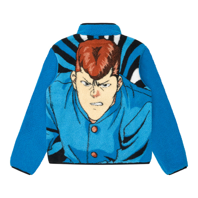 YYH KUWABARA SHERPA JACKET (AQUA)