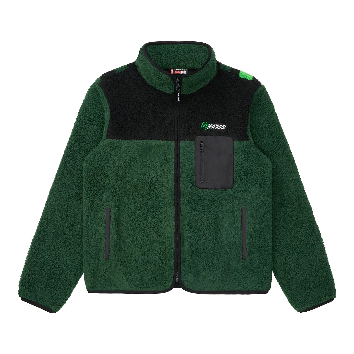 YYH YUSUKE SHERPA JACKET (GREEN)