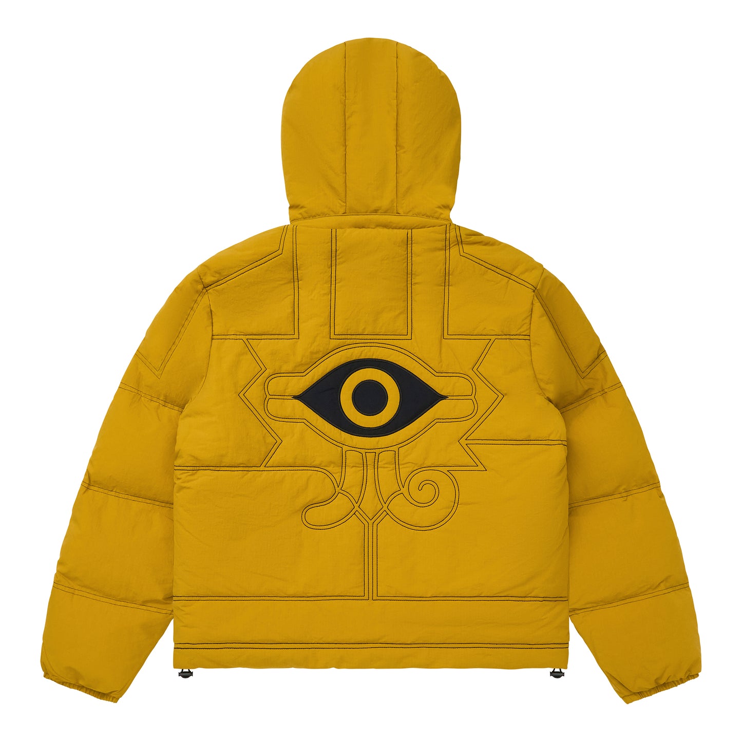 YUGIOH MILLENNIUM PUZZLE PUFFER JACKET (GOLD)