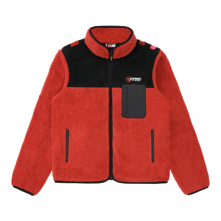 YYH KURAMA SHERPA JACKET (RED)