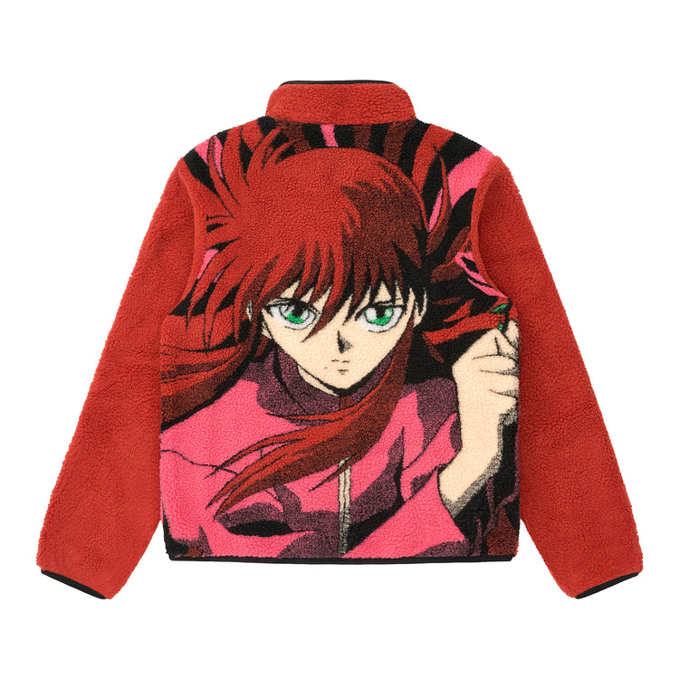 YYH KURAMA SHERPA JACKET (RED)