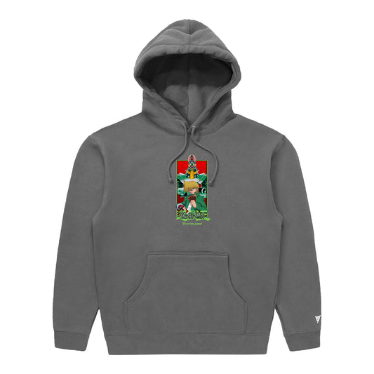 YUGIOH JOEY JINZO HOODIE (CHARCOAL)