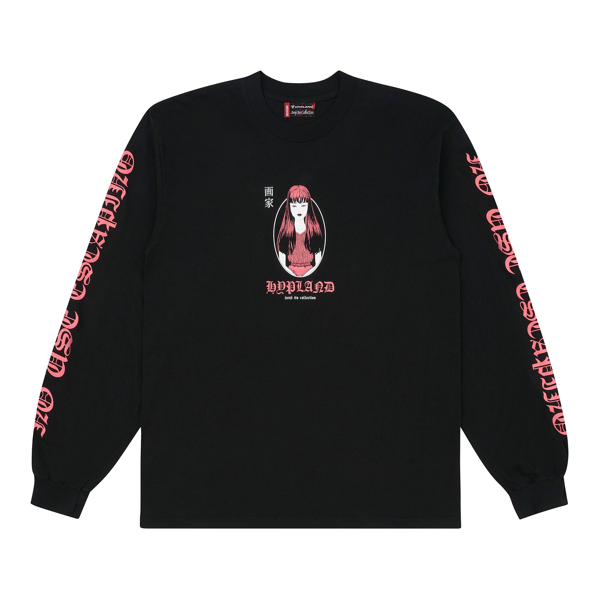 JUNJI ITO GOTHIC LONGSLEEVE SHIRT (BLACK)