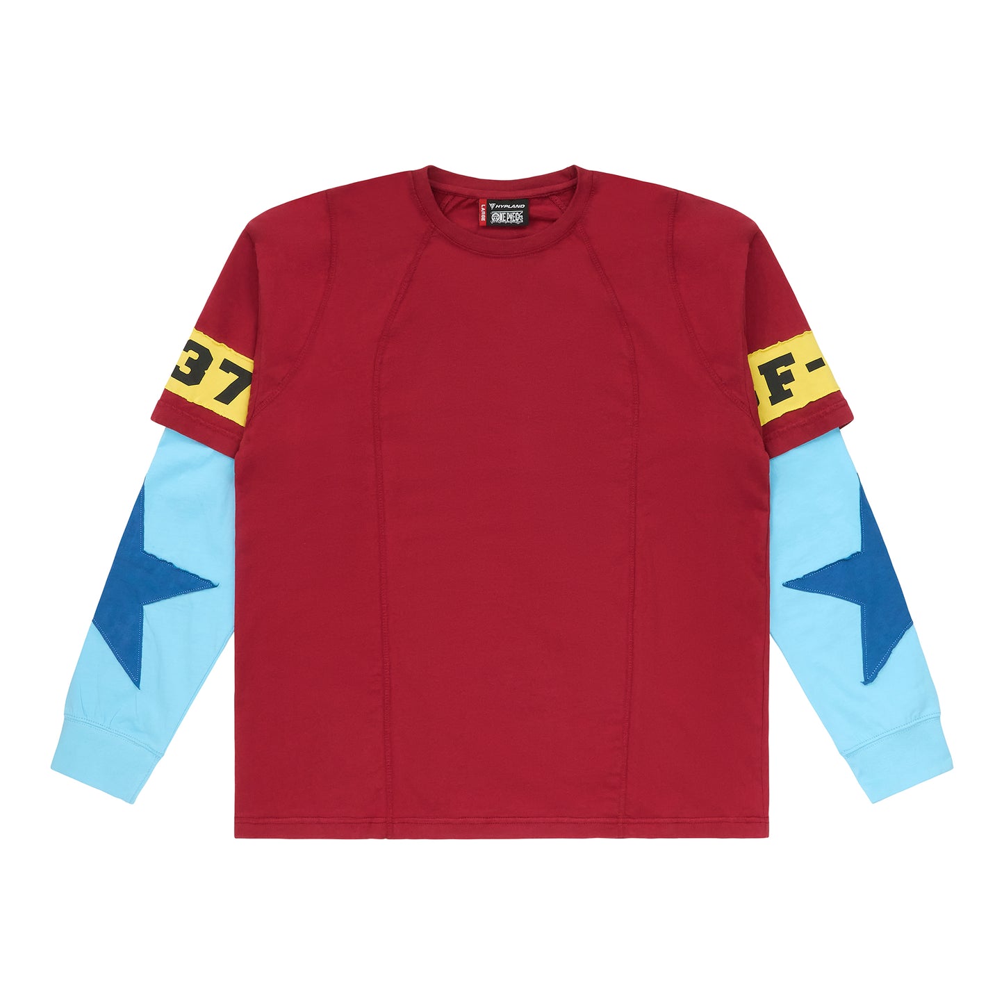 ONE PIECE FRANKY LONG SLEEVE SHIRT (RED) *PRE ORDER*