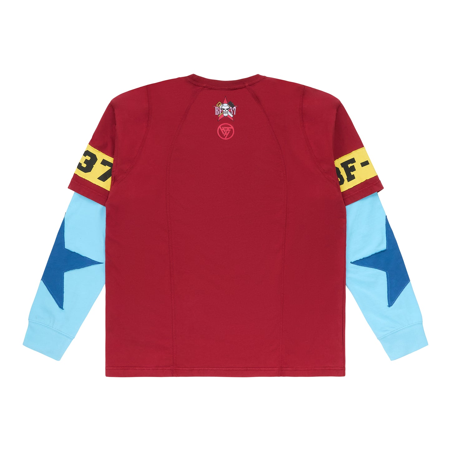 ONE PIECE FRANKY LONG SLEEVE SHIRT (RED) *PRE ORDER*