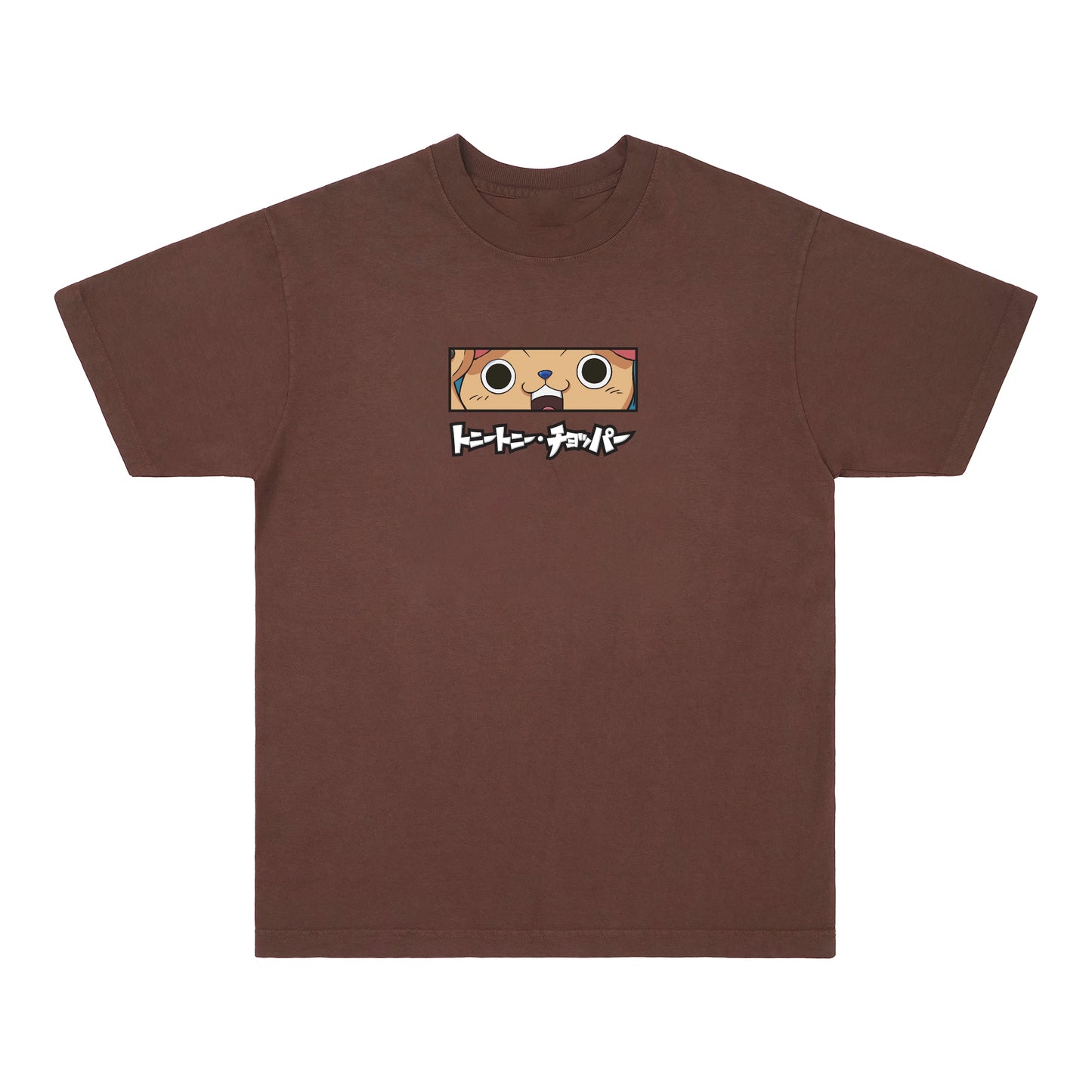 ONE PIECE CHOPPER EYES SHIRT (MOCHA)