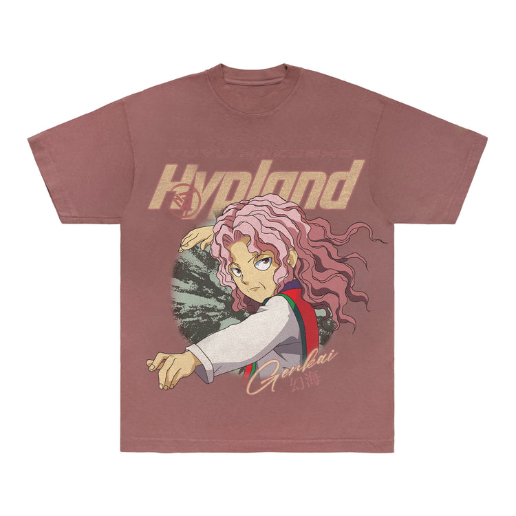 YYH GENKAI VINTAGE SHIRT (MAUVE)