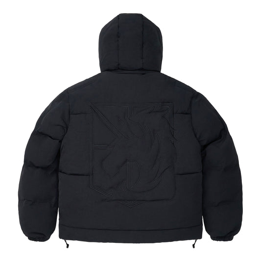 AOT MILITARY PUFFER (BLACK)