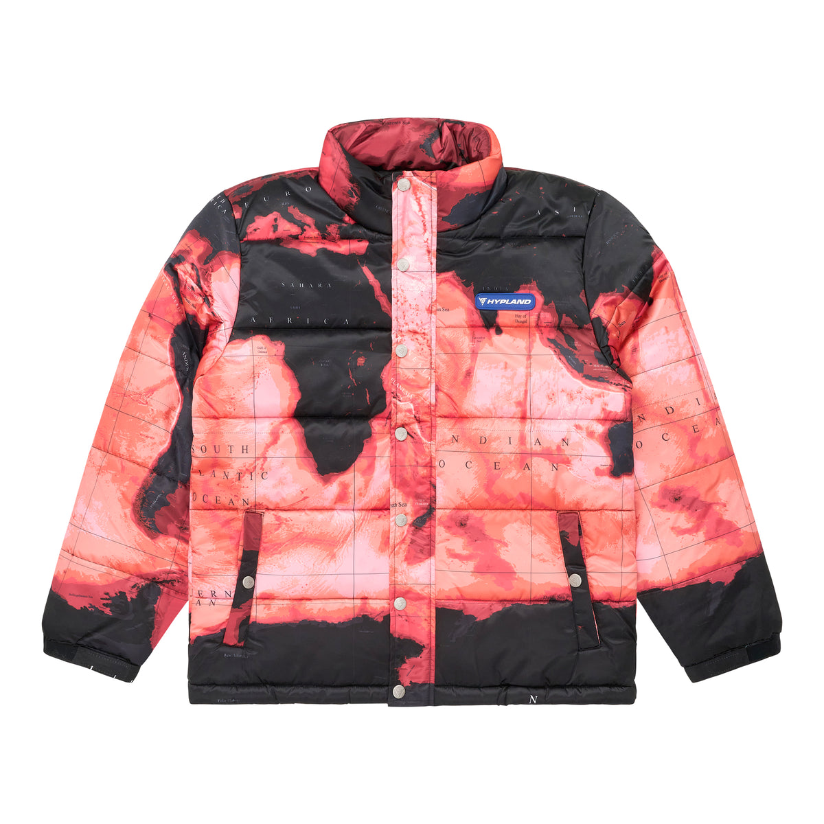 HYPLAND H+ GLOBAL WARMING PUFFER JACKET (BLACK) – Hypland