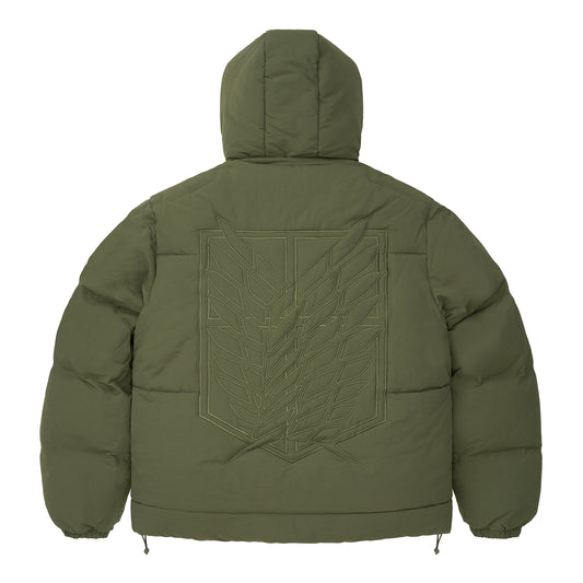 AOT SCOUT PUFFER (OLIVE)