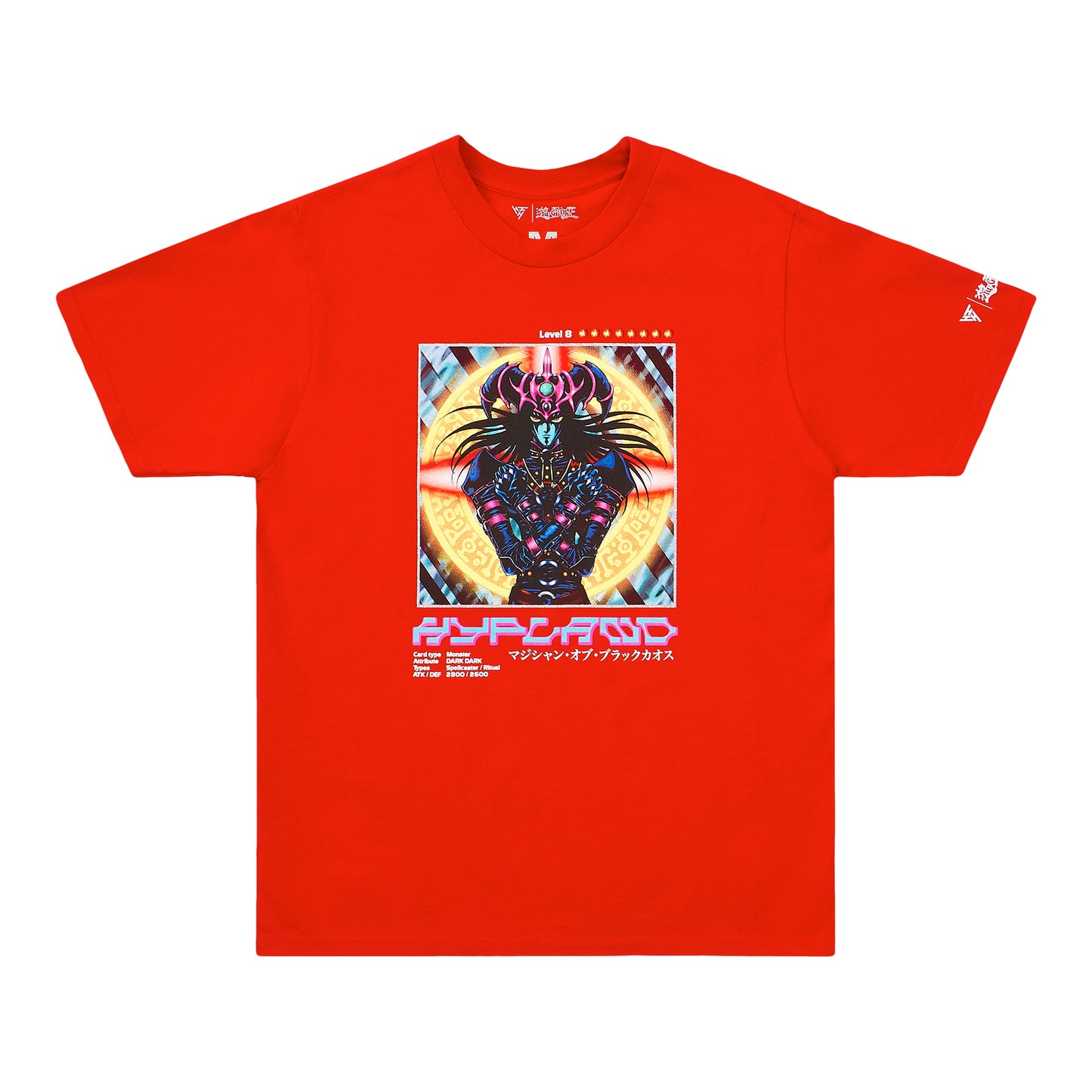 YUGIOH DARK CARD SHIRT (RED)