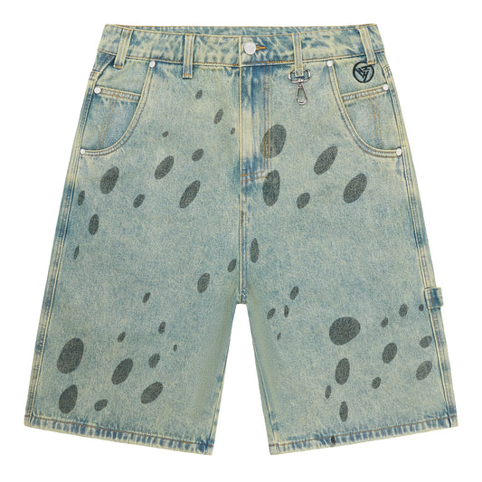 ONE PIECE LAW DENIM JORTS (LIGHT WASH) *PRE ORDER*