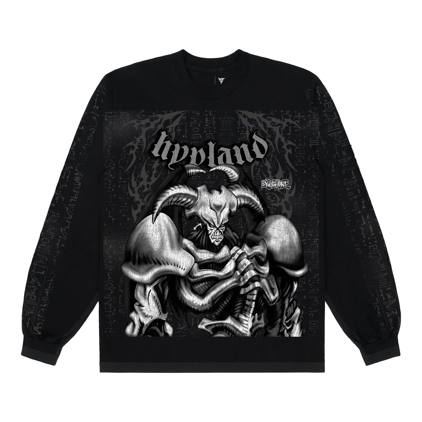 YUGIOH SUMMON SKULL L/S SHIRT (BLK)
