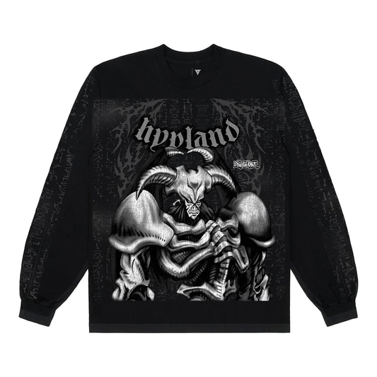 YUGIOH SUMMON SKULL L/S SHIRT (BLK)
