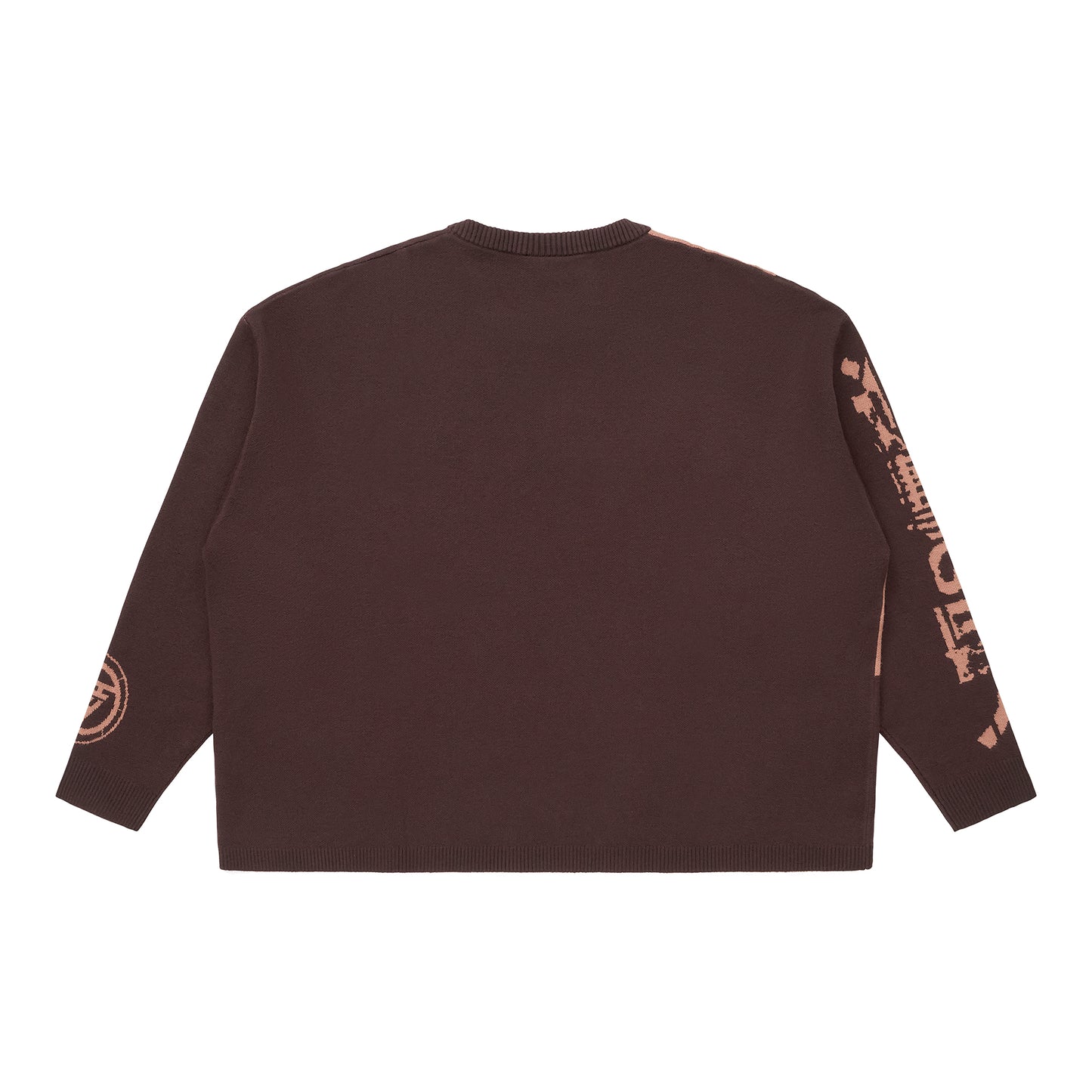 AOT COLOSSAL TITAN FACE SWEATER (BROWN)