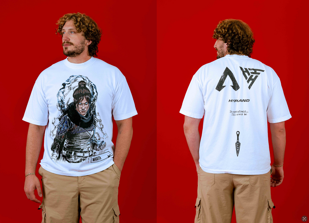 APEX WRAITH THUNDER SHIRT (WHITE) – Hypland APEX WRAITH THUNDER SHIRT (WHITE) – Hypland
