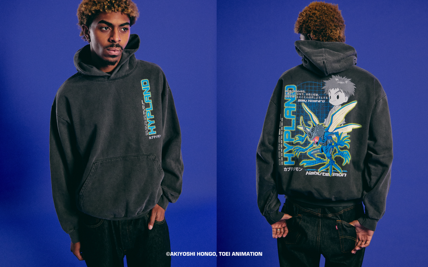 DIGIMON KOSHIKO HOODIE (VINTAGE GREY)