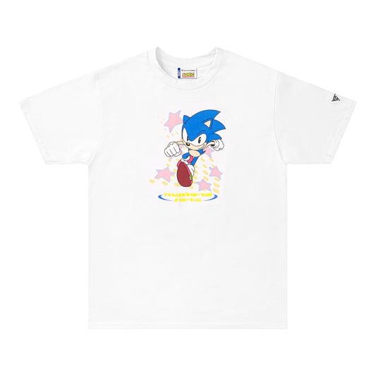 SONIC STENCIL T SHIRT (WHITE)