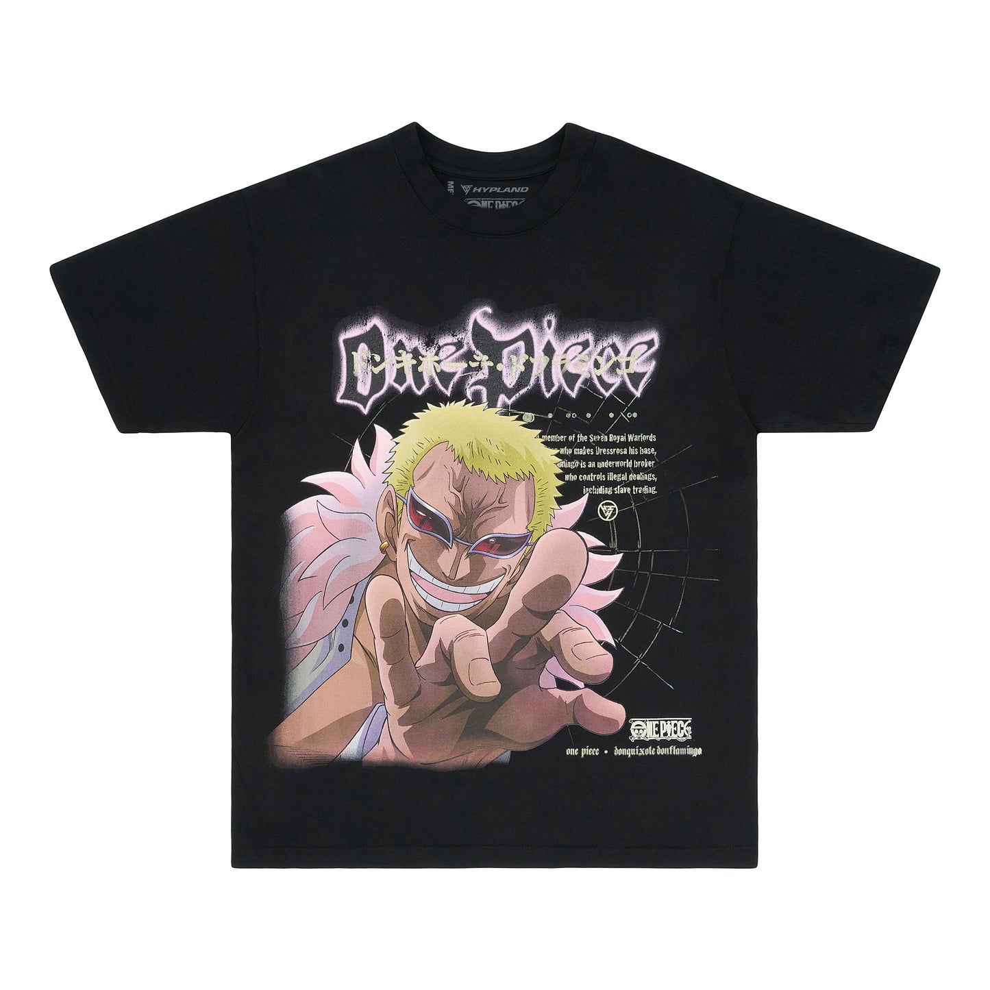 ONE PIECE DOFFY JUMBO SHIRT (BLACK)