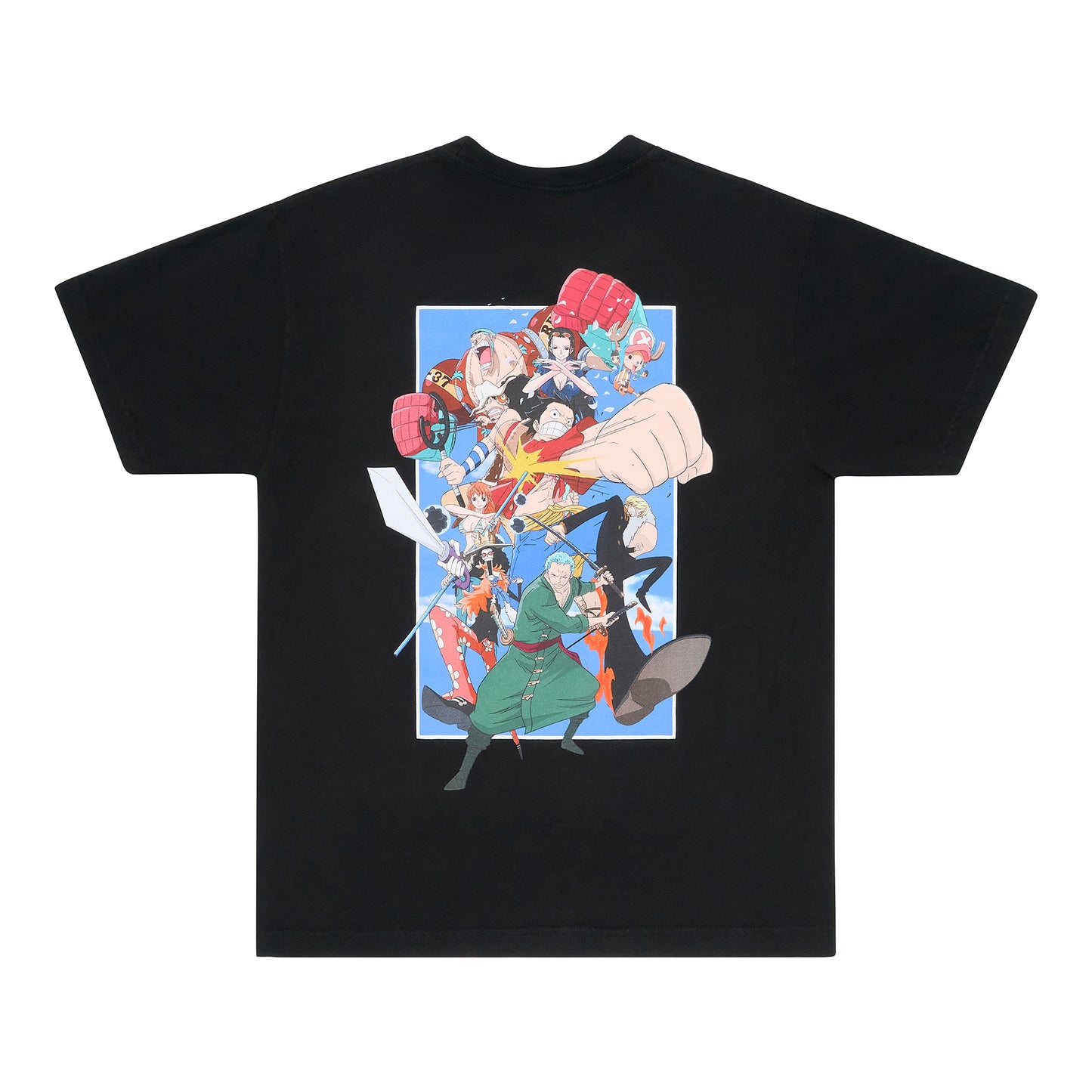 ONE PIECE THOUSAND SUNNY SHIRT (BLACK)