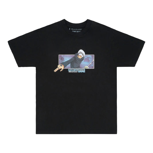 ONE PIECE LAW BOX LOGO SHIRT (BLACK)