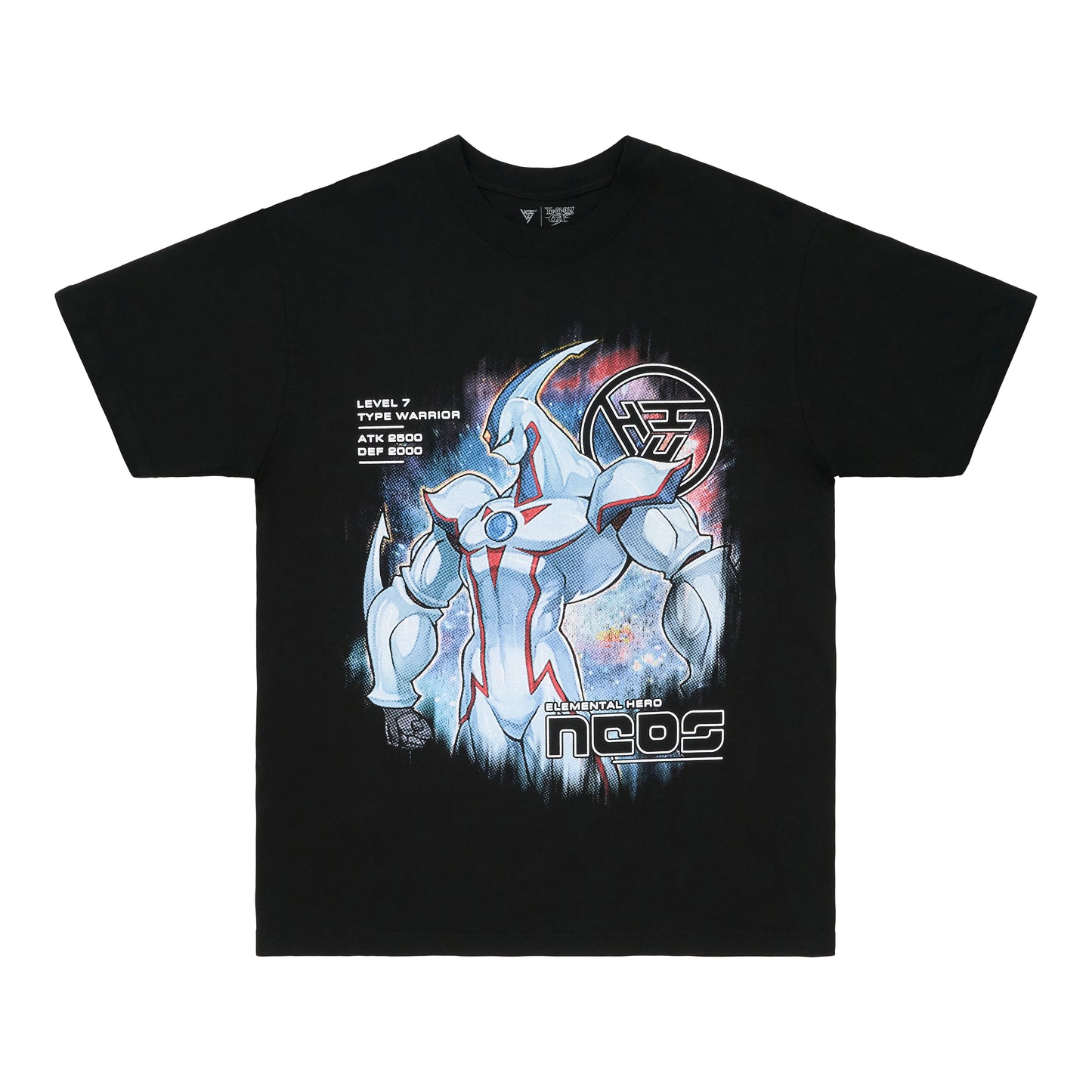 YUGIOH NEOS JUMBO SHIRT (BLACK)