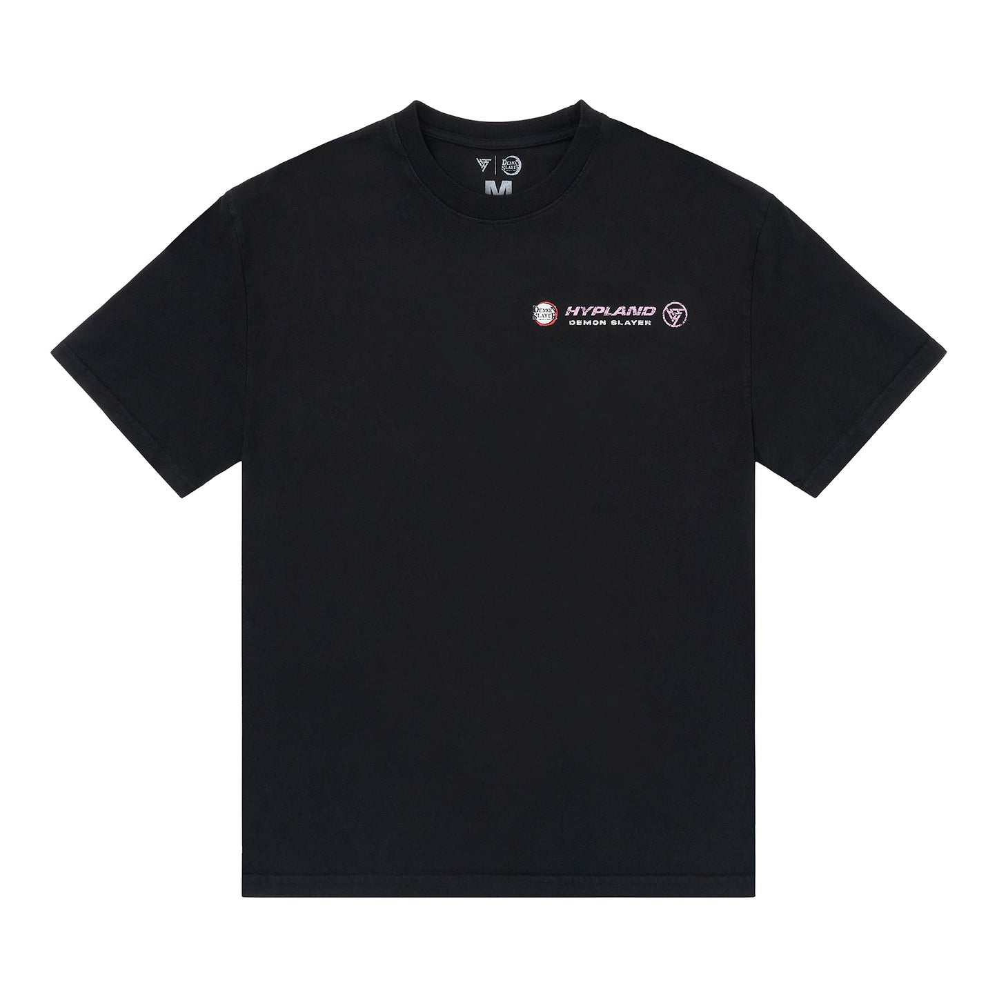 DEMON SLAYER SLAYER NEZUKO HALF DEMON SHIRT (BLACK)