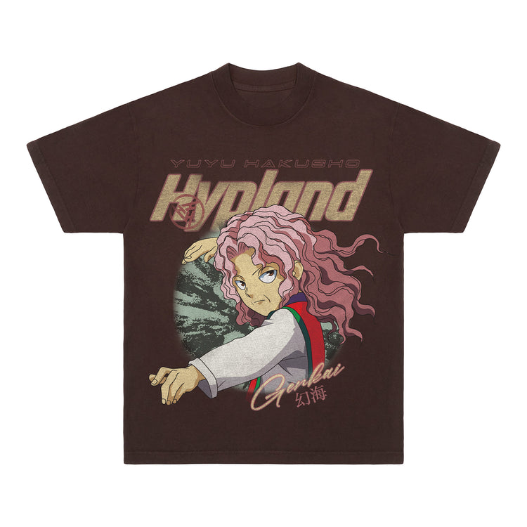 YYH GENKAI VINTAGE SHIRT (CHOCOLATE)