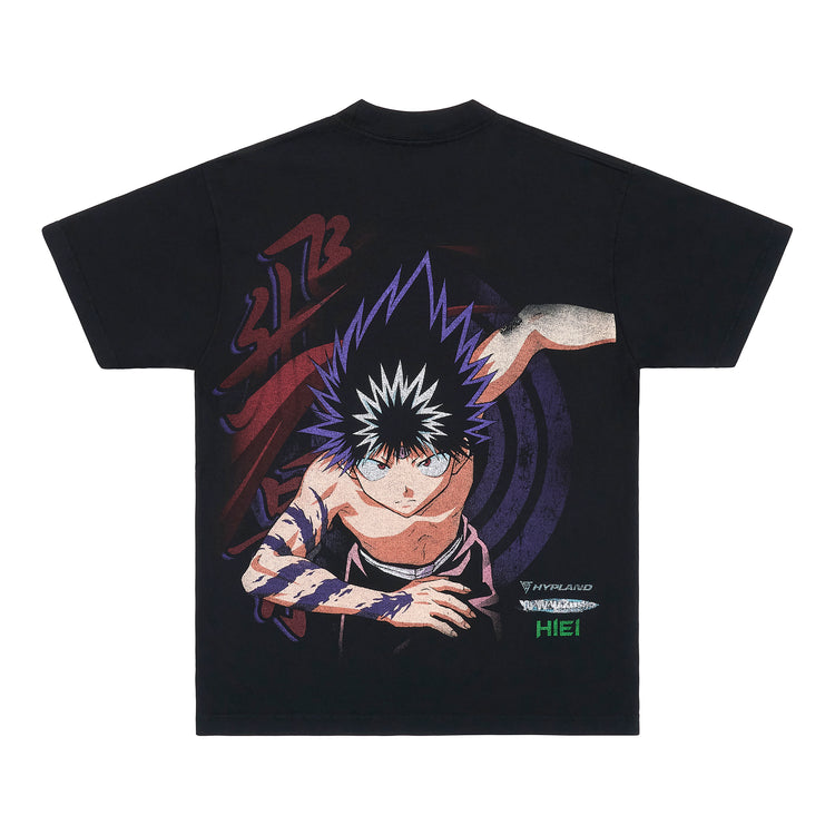 YYH HIEI SPIRAL MEGA PRINT SHIRT (BLACK)