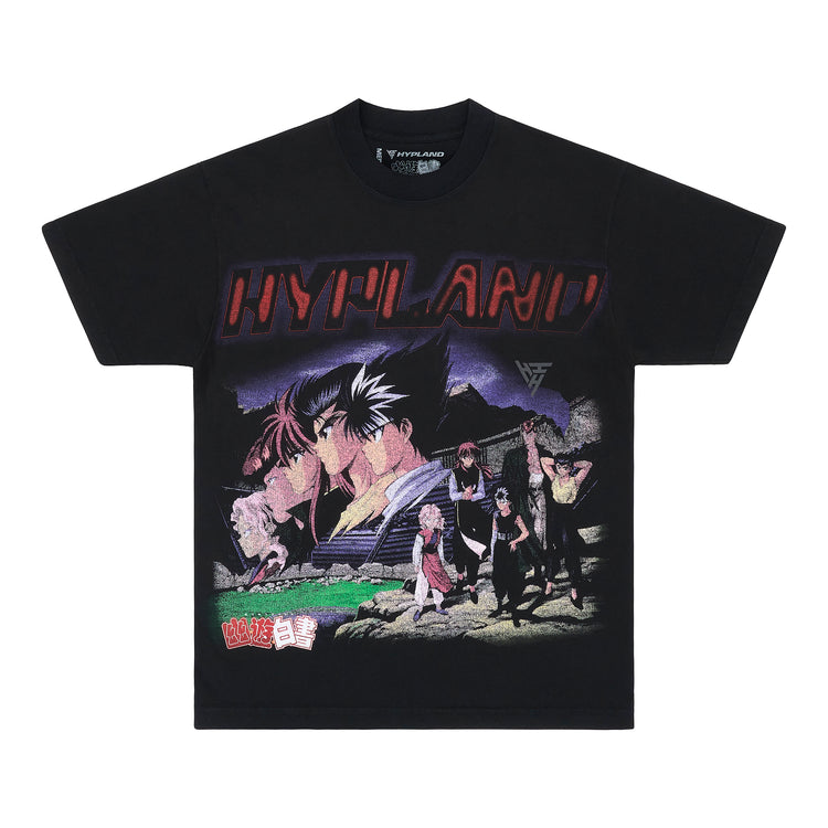 YYH DARK TOURNAMENT MEGA PRINT SHIRT (BLACK)