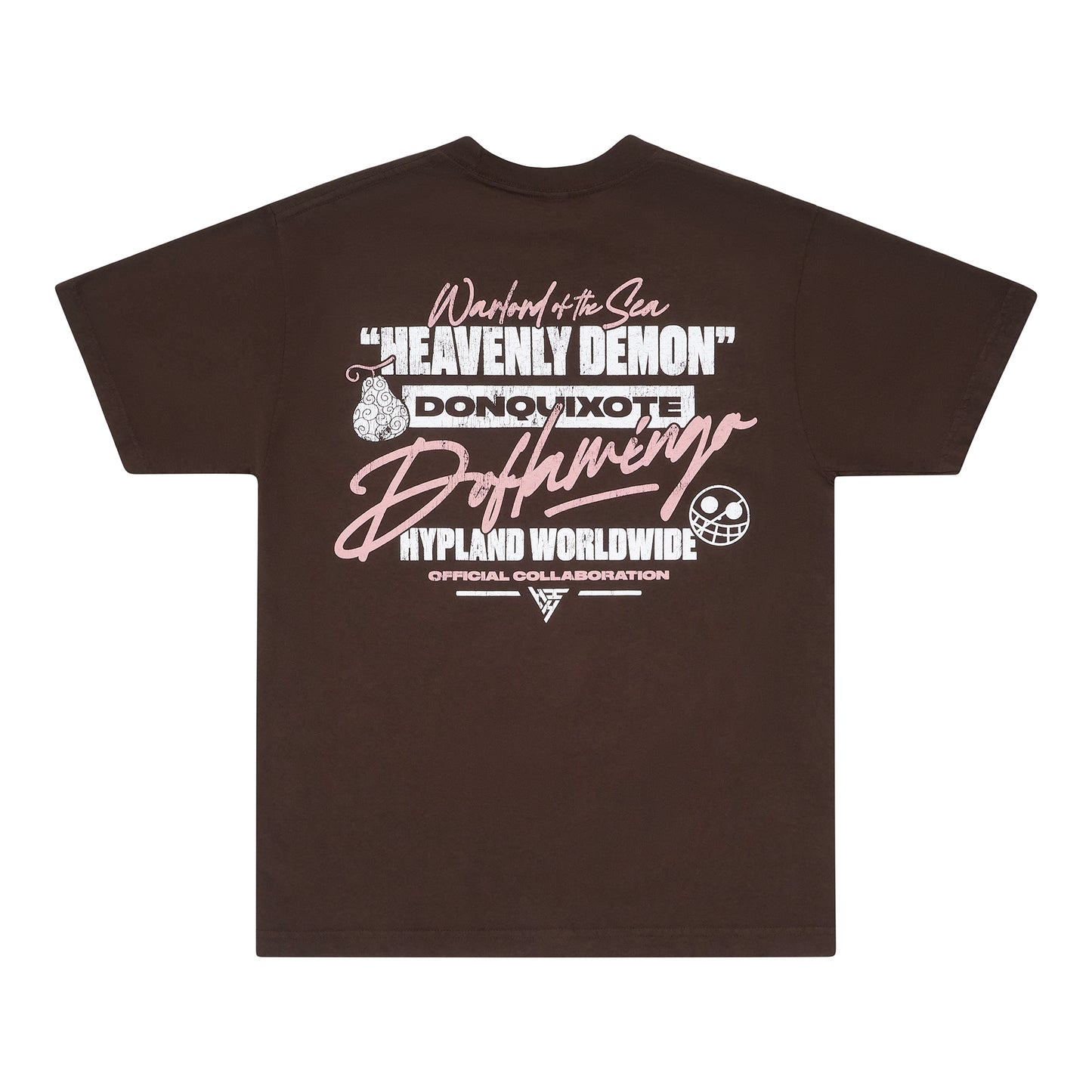 ONE PIECE HEAVENLY DEMON DOFFY SHIRT (CHOCOLATE)