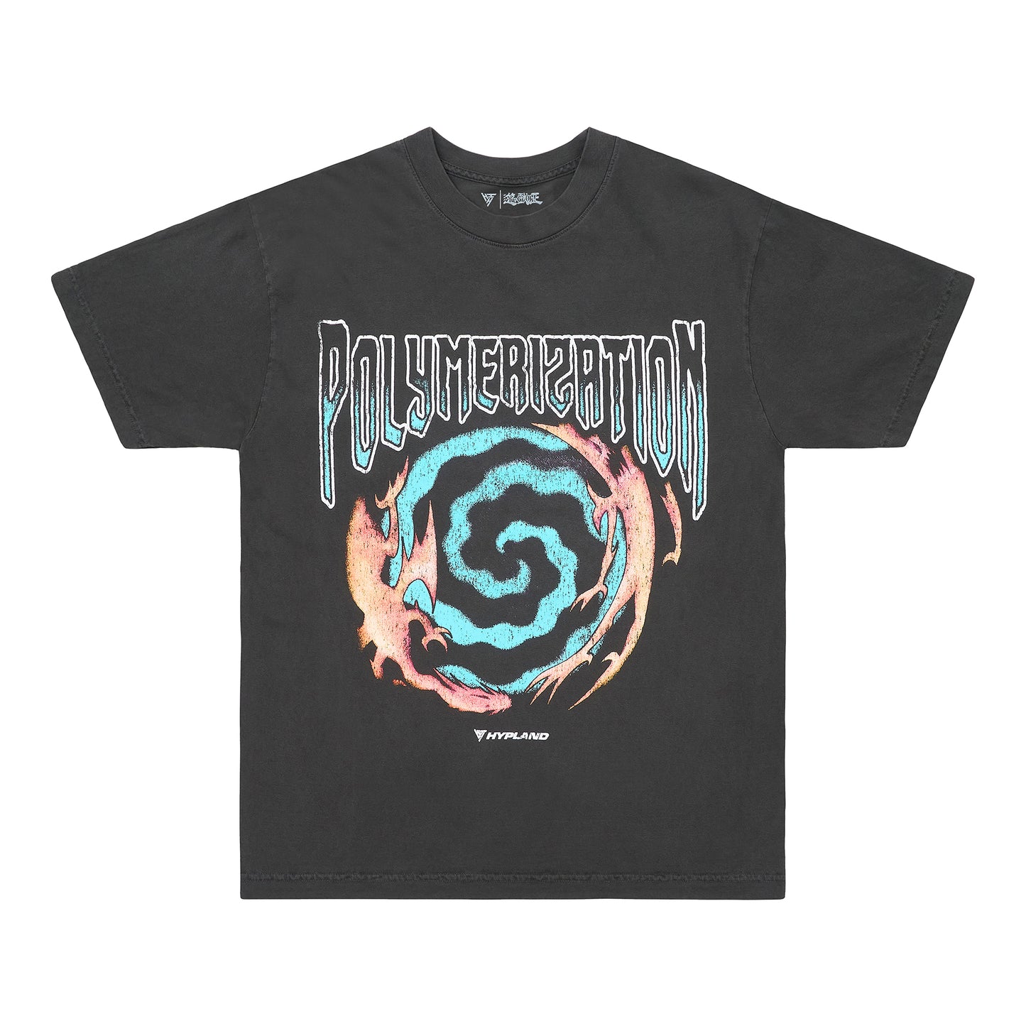 YUGIOH POLYMERIZATION SHIRT (VINTAGE BLACK)