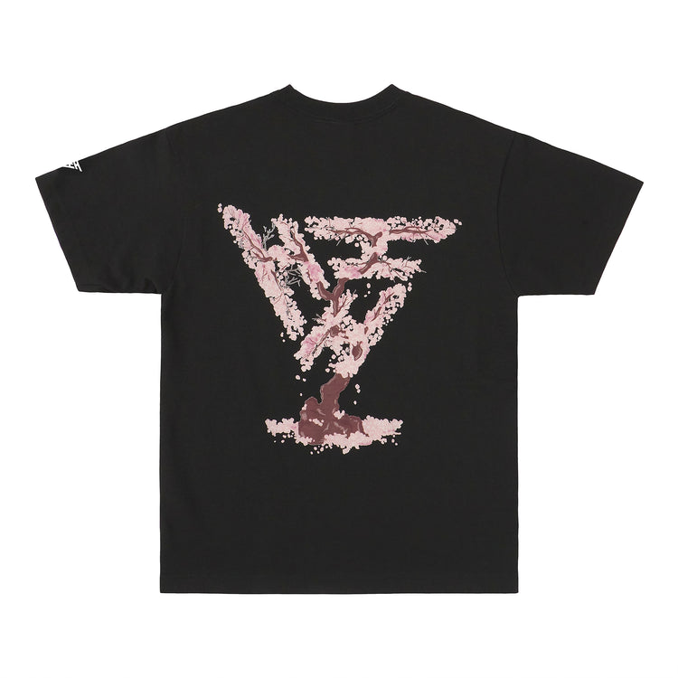 HYPLAND CHERRY BLOSSOM T SHIRT (BLACK)