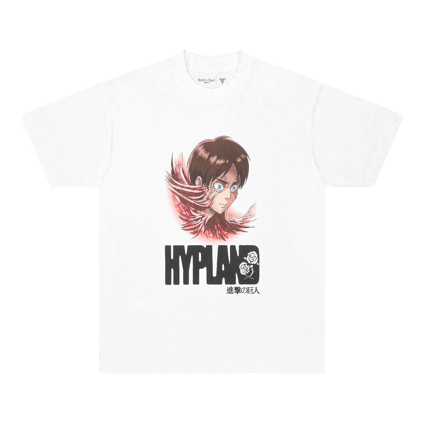 AOT EREN AKIRA SHIRT (WHITE)