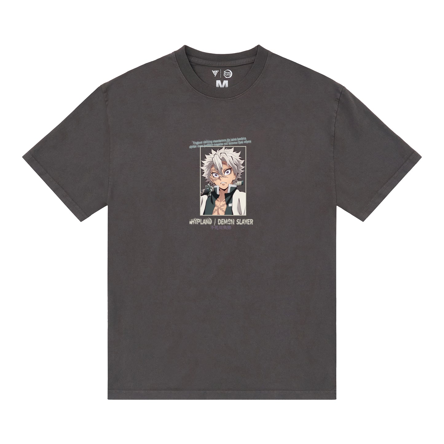 DEMON SLAYER SINISTER SHIRT (VINTAGE GREY)